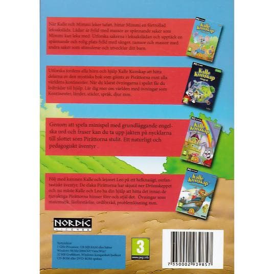 Kalle Kunskap Samling (4 spel) PC