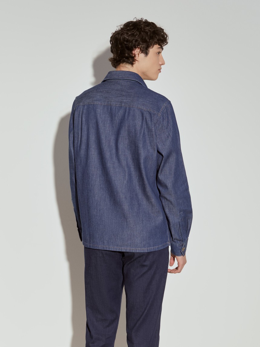 Camisa denim regular fit