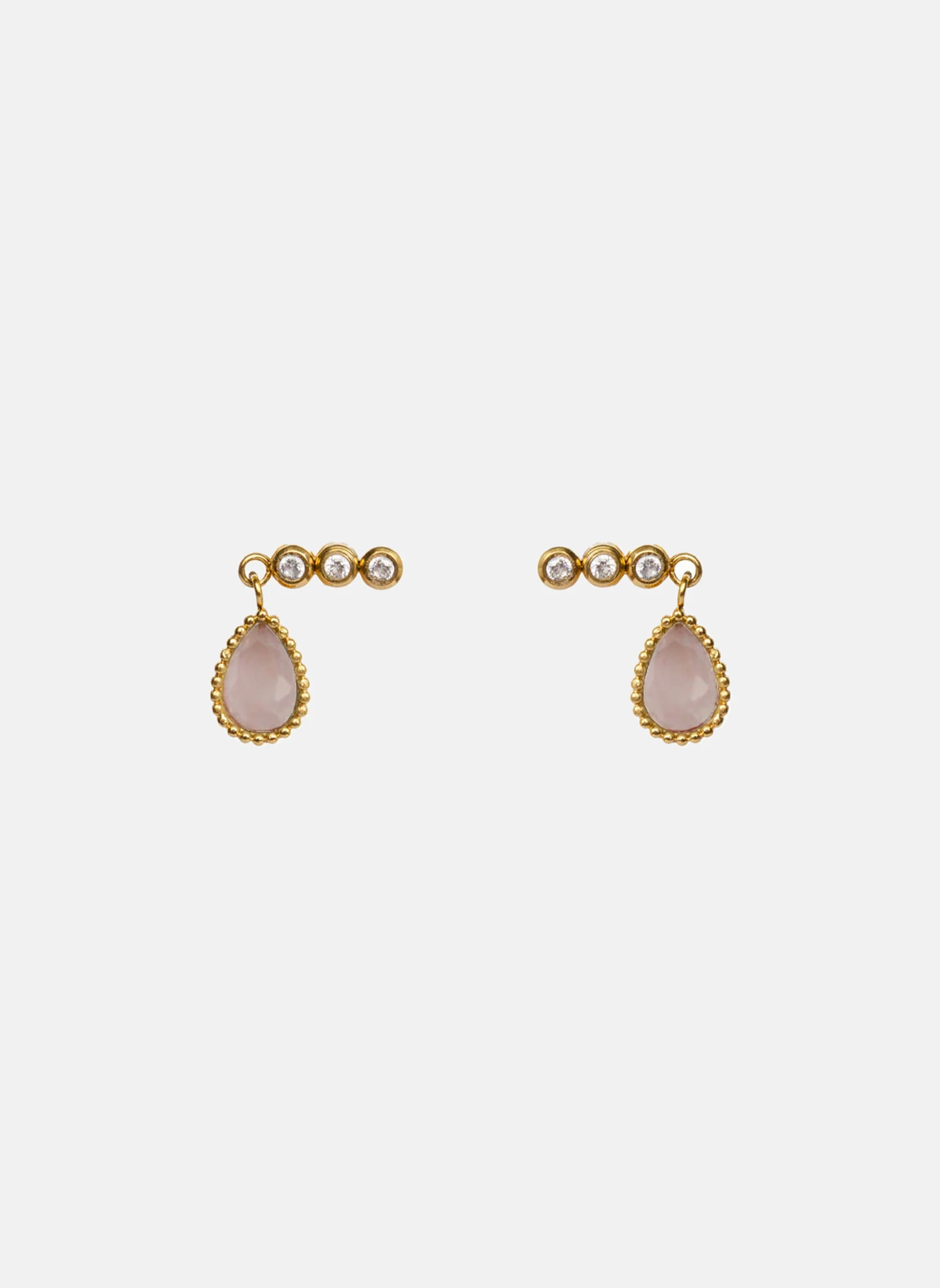 ROMA - Puces d'oreilles roma | Rose