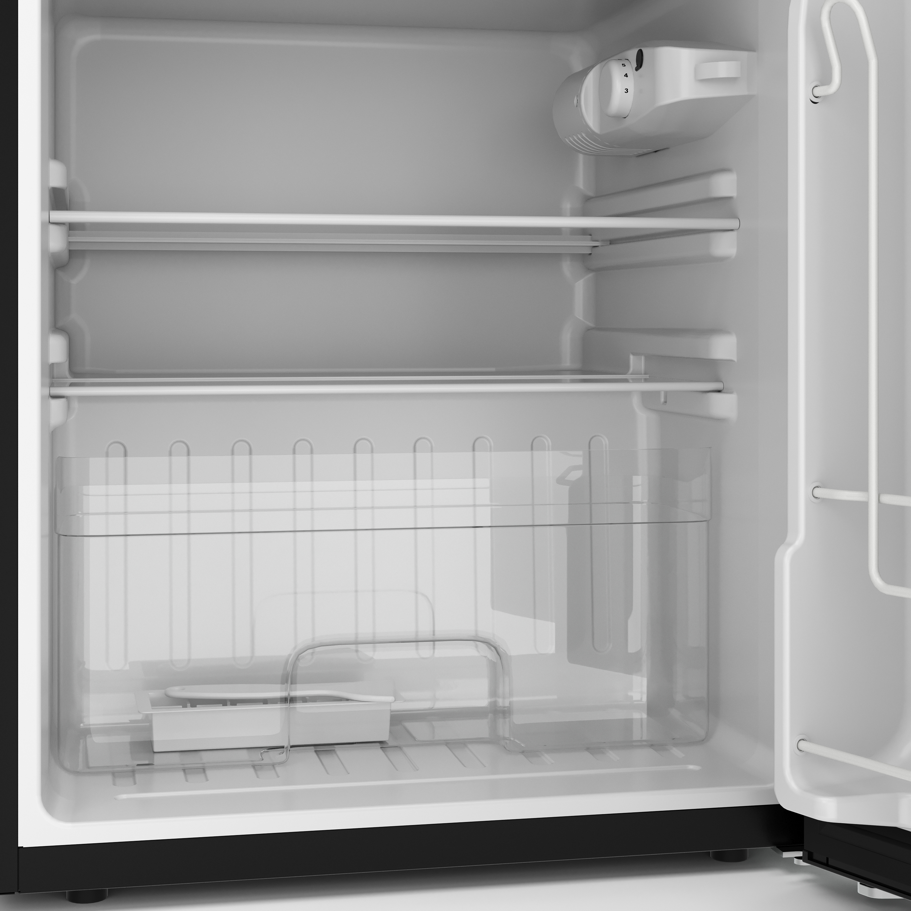Kühlschrank mit Gefrierfach HOLO 90L schwarz