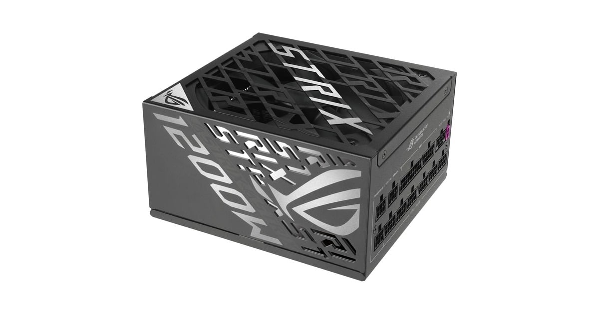 ASUSROG STRIX Platinum modulaire 1200 watt voeding   (Zwart, 1x 12V-2x6, 4x PCIe)