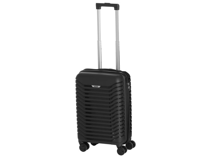 KOOR Reisekoffer Manila 40 L, Schwarz Trolley