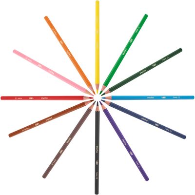 BIC Kids ecolutions Evolution - 12 Crayons de couleur