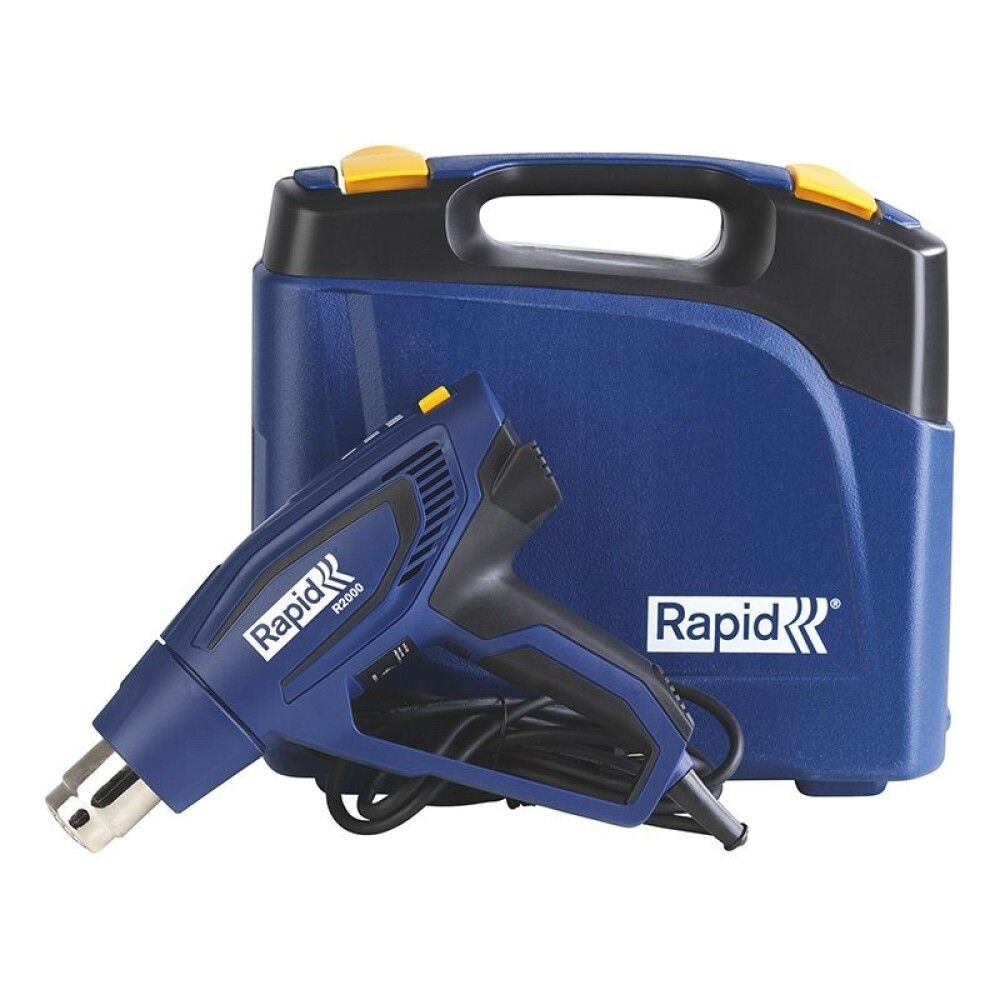 VARMLUFTSPISTOL RAPID R2000 MED KOFFERT