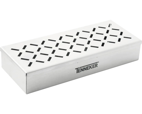 Tenneker rookbox roestvrij staal 22,5x9,7cm