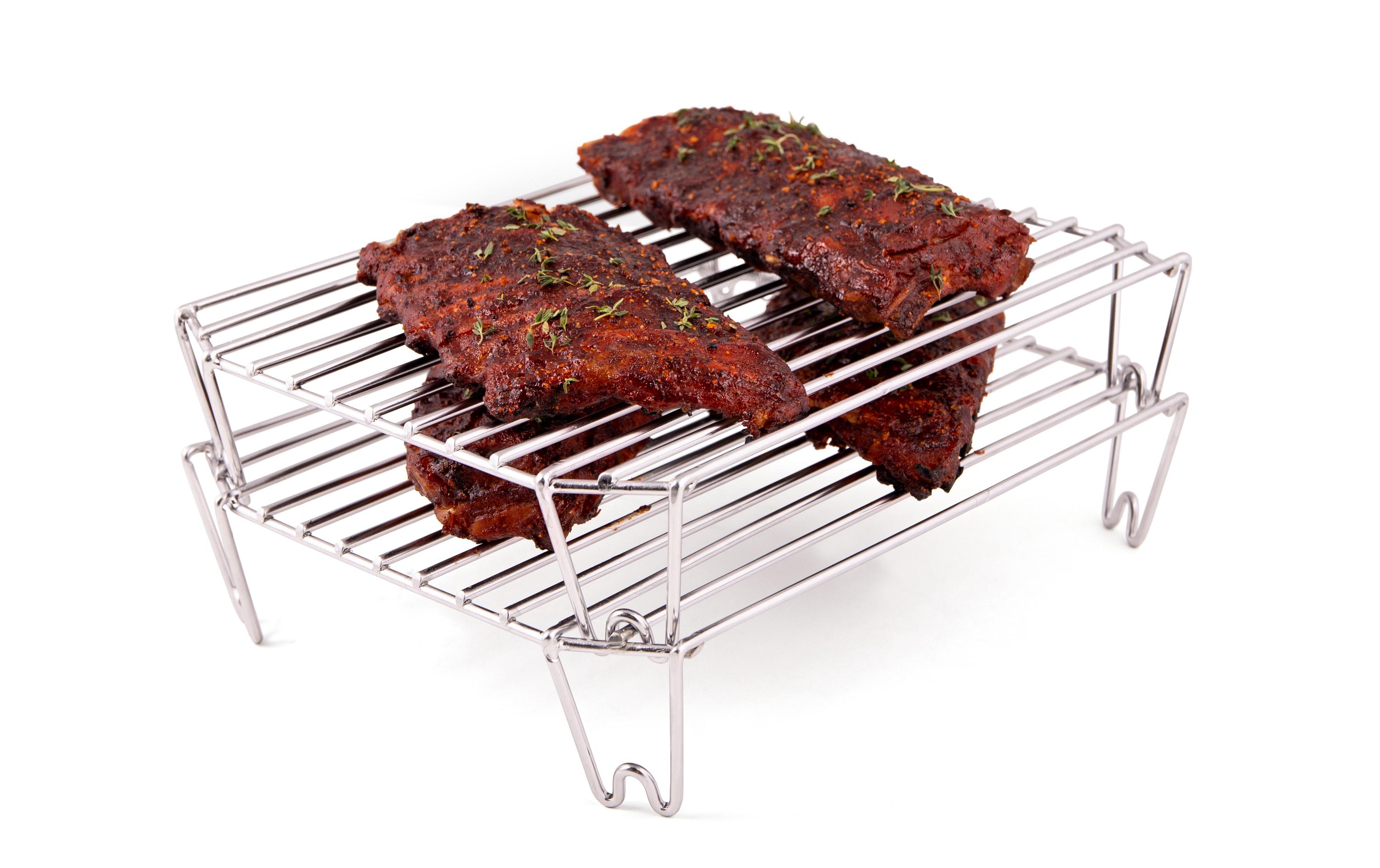 Grillrost Stack-A-Rack, 28.5 x 22.2 cm, SilberStapelrost