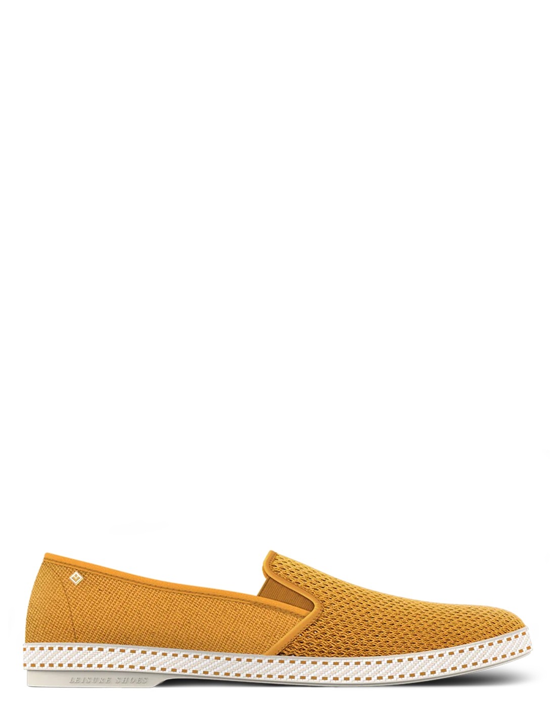 rivieras espadrilles homme classic canvas & mesh curry