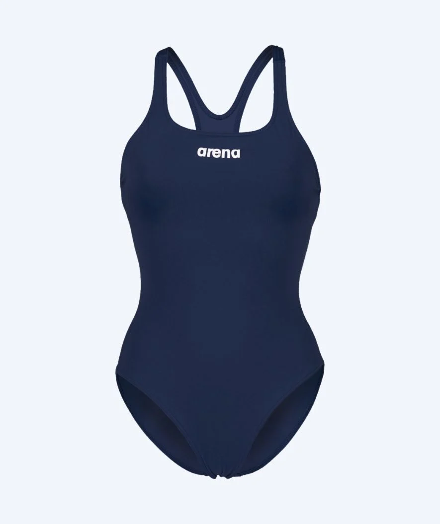 Arena badedragt til damer - Team Swim Pro Solid - Mørkeblå