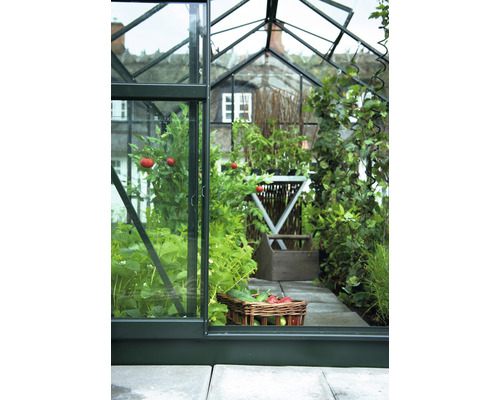 Kas Hallen Popular 106 6,2 m² Helder glas 3 mm 193x319 cm groen