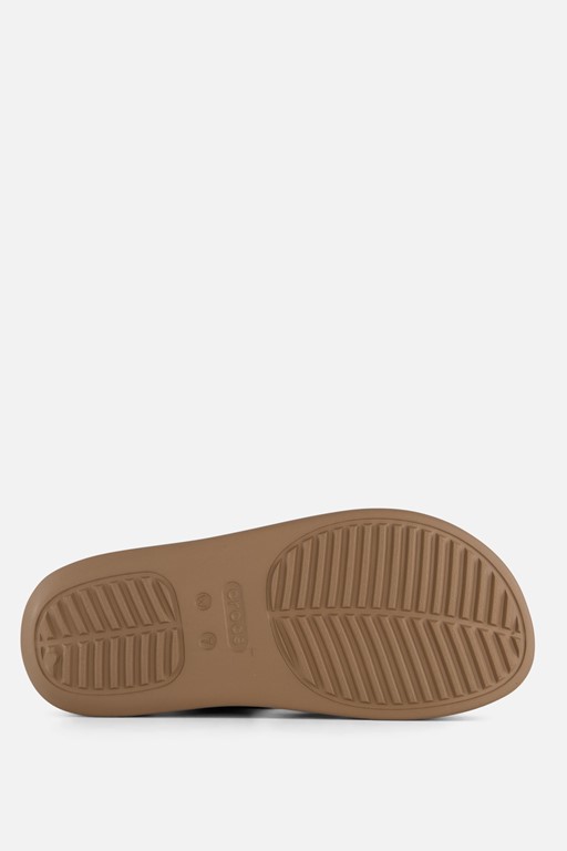 Crocs Getaway Platform Flip Slippers bruin Rubber