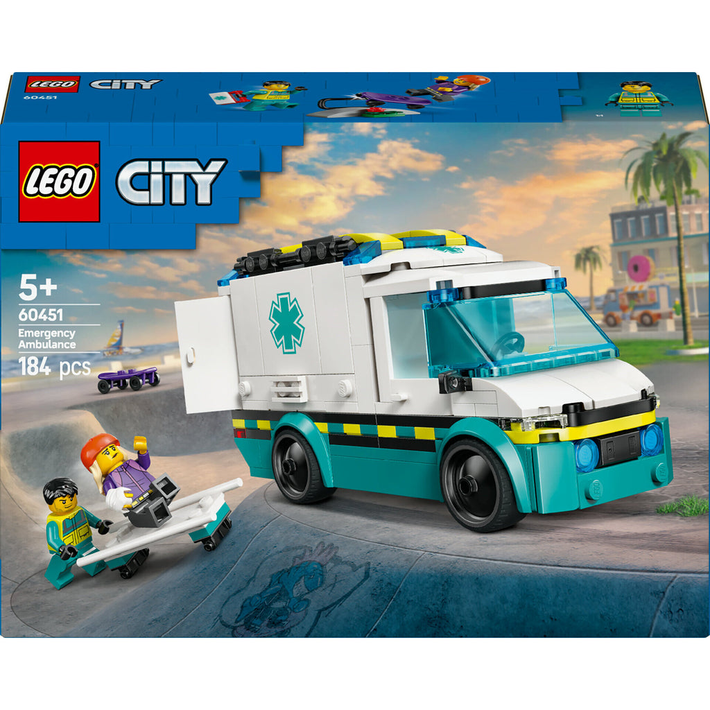 Ambulância De Emergência Lego-City