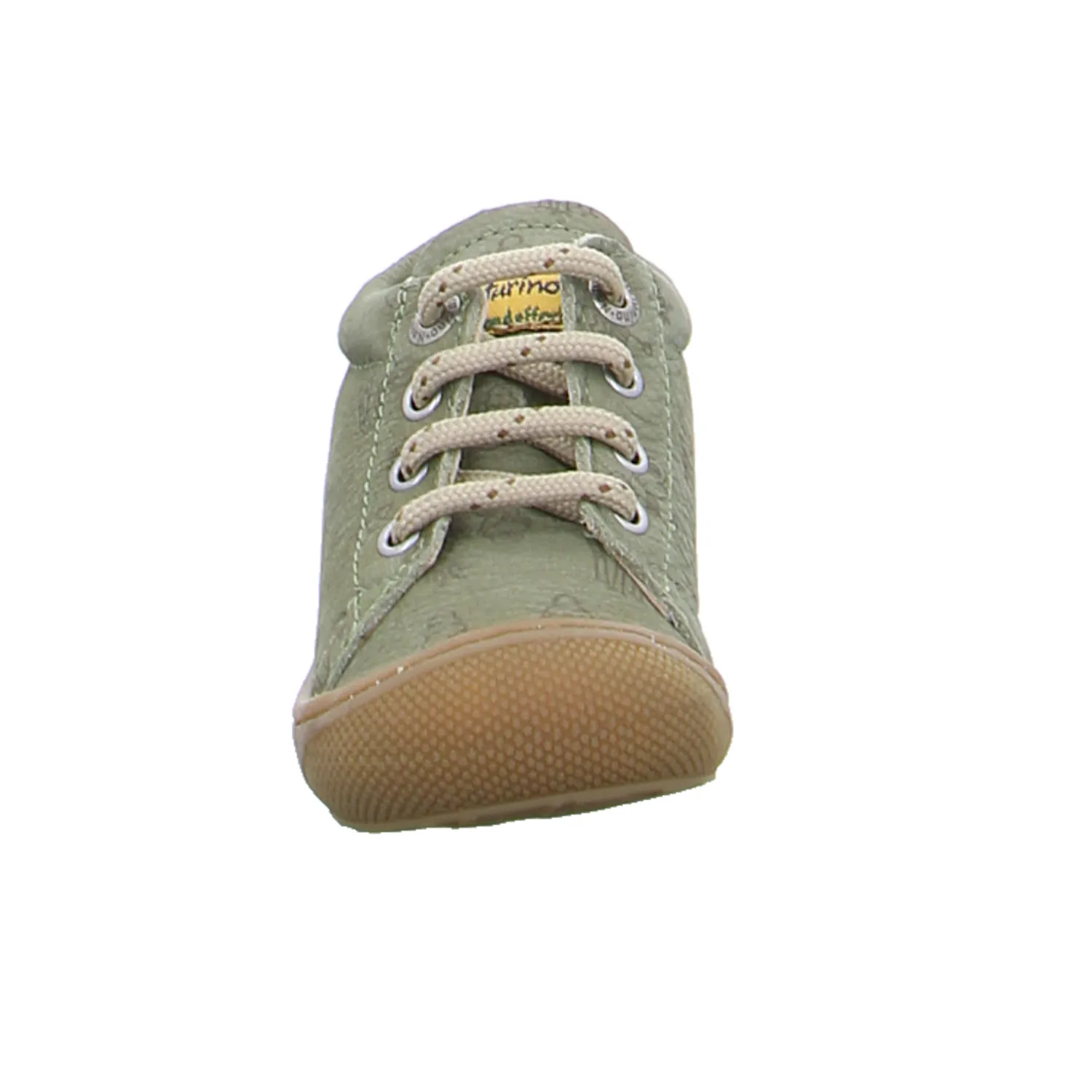 NATURINO Lauflernschuh Grün Leder  unisex Bottine