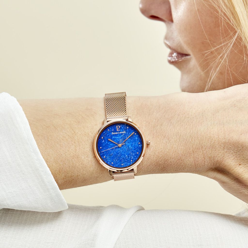 Montre Pierre Lannier Elara Bleu