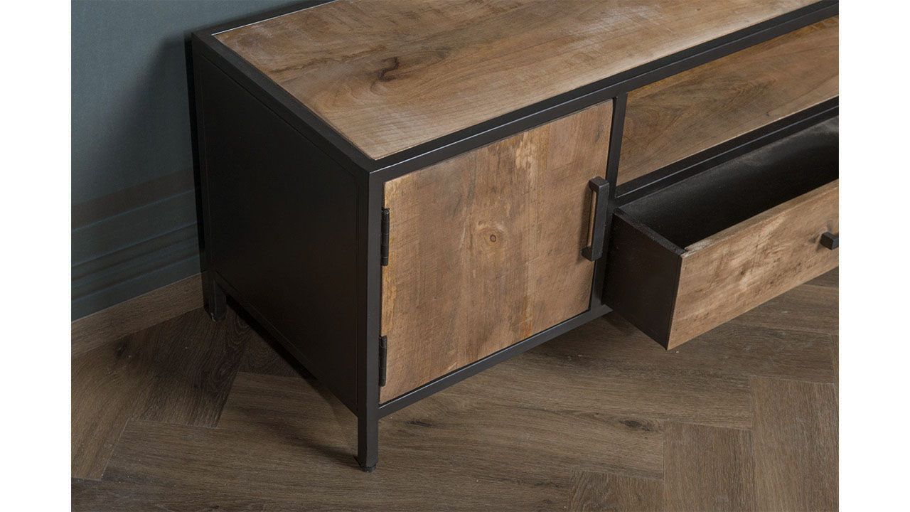 Tv-meubel Sturdy B160 x D40 x H45 cm
