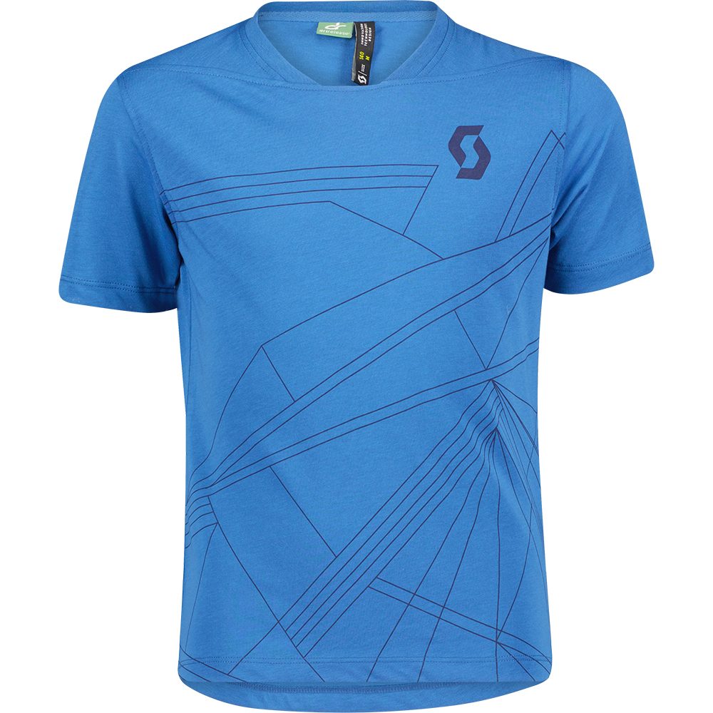 Scott Trail 10 DRI Junior Radtrikot Kinder storm blue