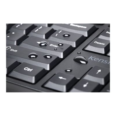 Kensington Pro Fit Ergo - clavier sans fil Azerty - noir
