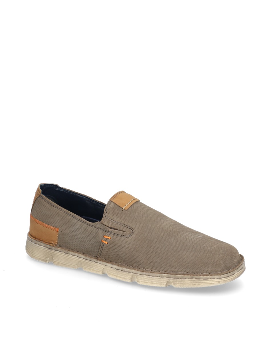 Veloursleder Slipper klassisch