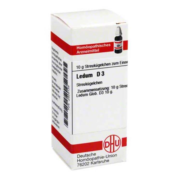 DHU Ledum D 3 Globuli, 10 g