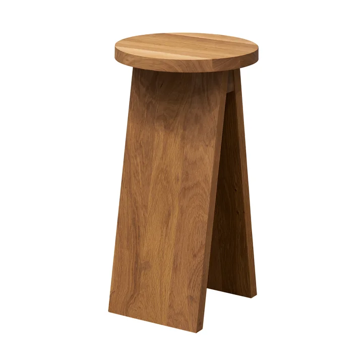 e15 - EK02 Stool Hocker, hoch, eiche