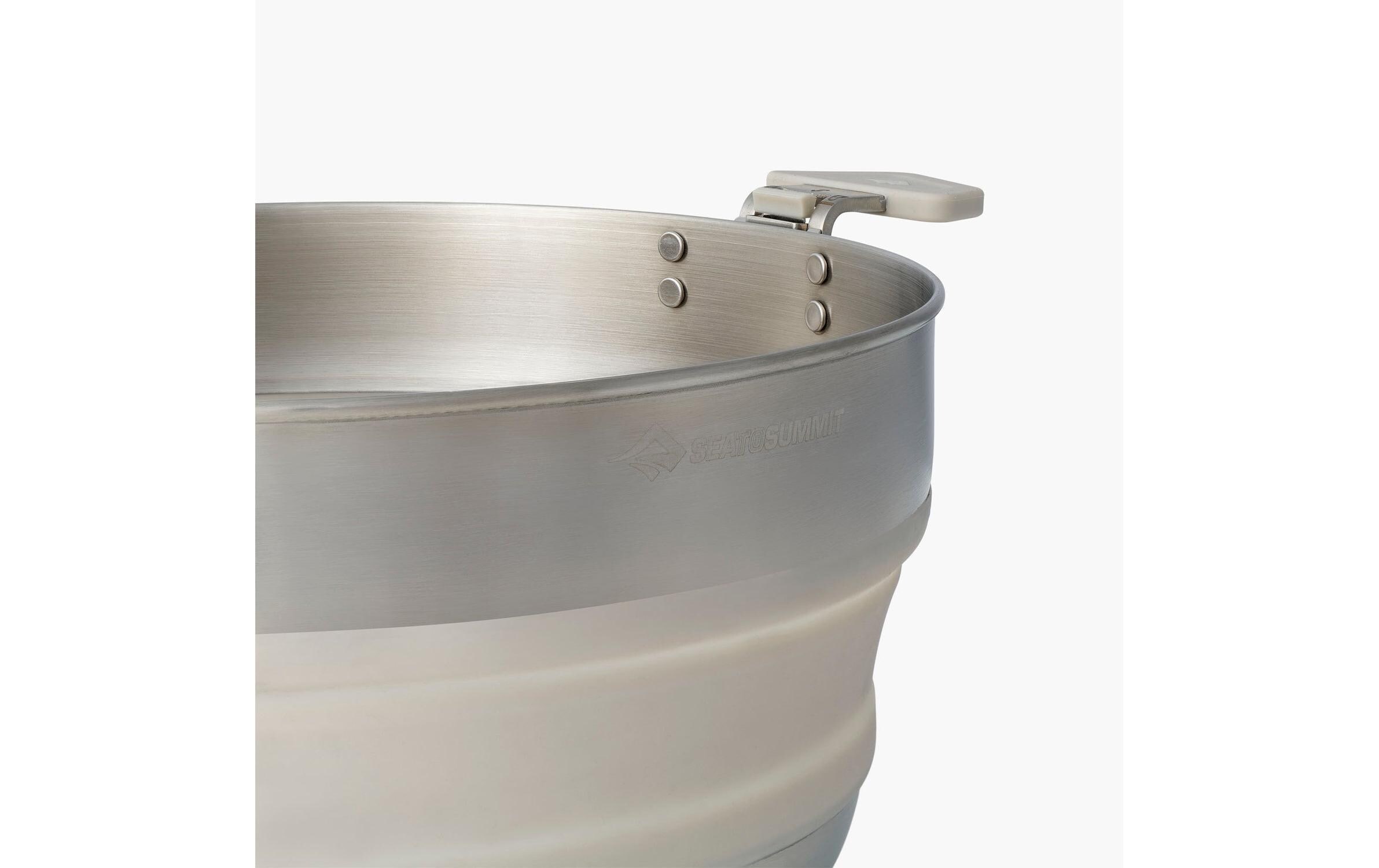 sea to summit Kochbesteck-Set »Stainless Steel Collapsible Pot 5 l«