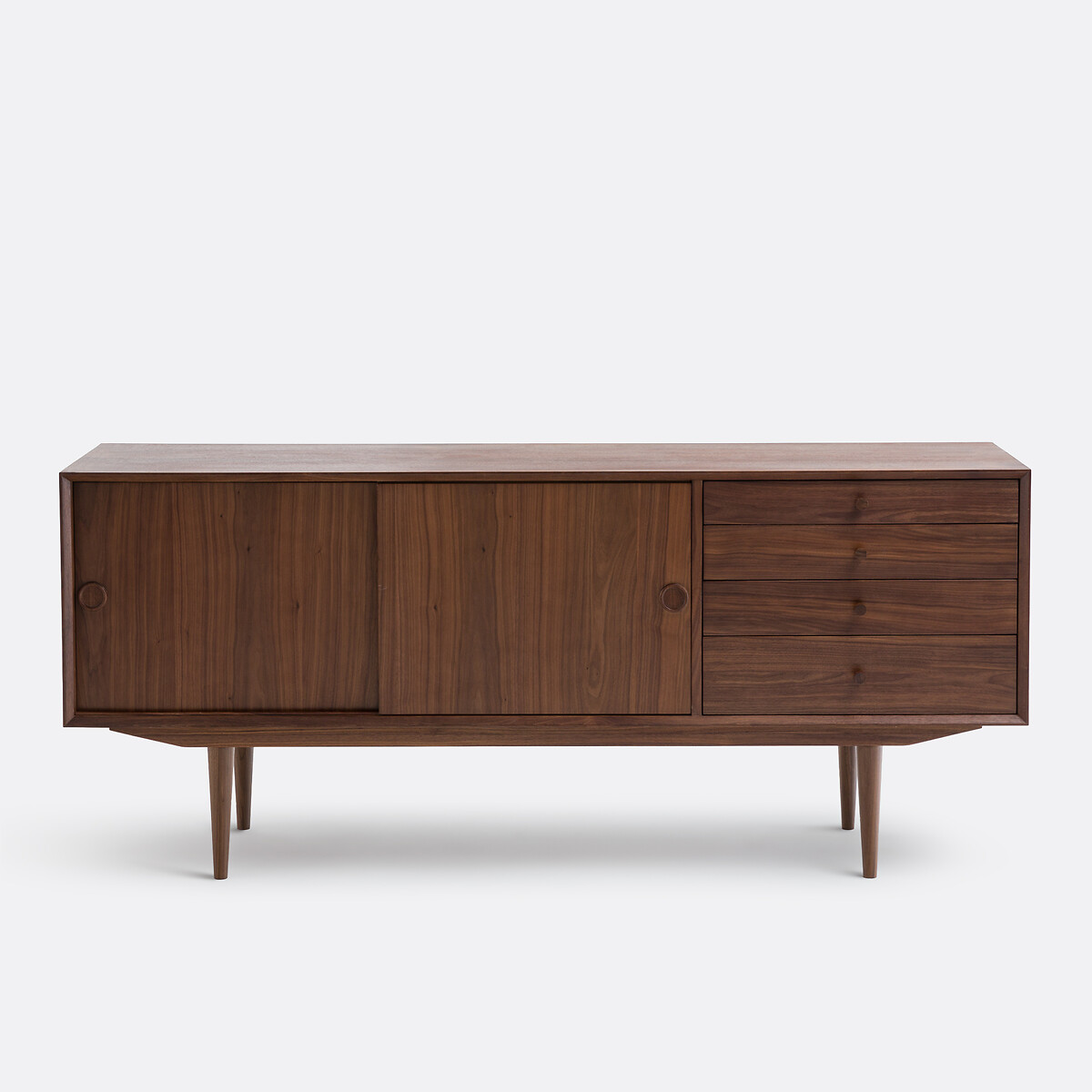 LA REDOUTE INTERIEURS<br>Aparador vintage com 2 portas e 4 gavetas Quilda