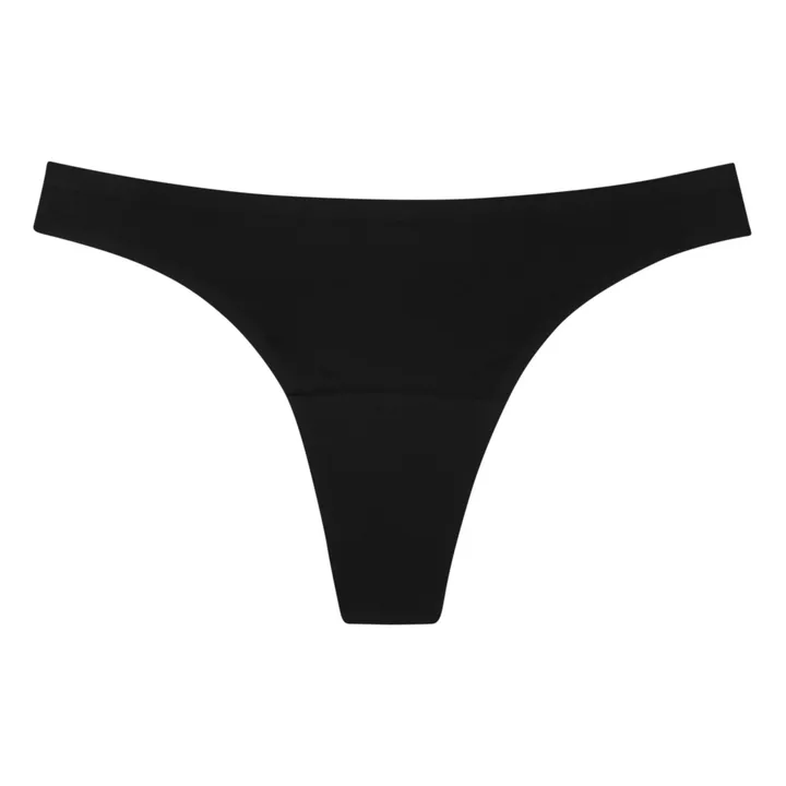 Smoon String Menstruel - Flux Moyen | Noir