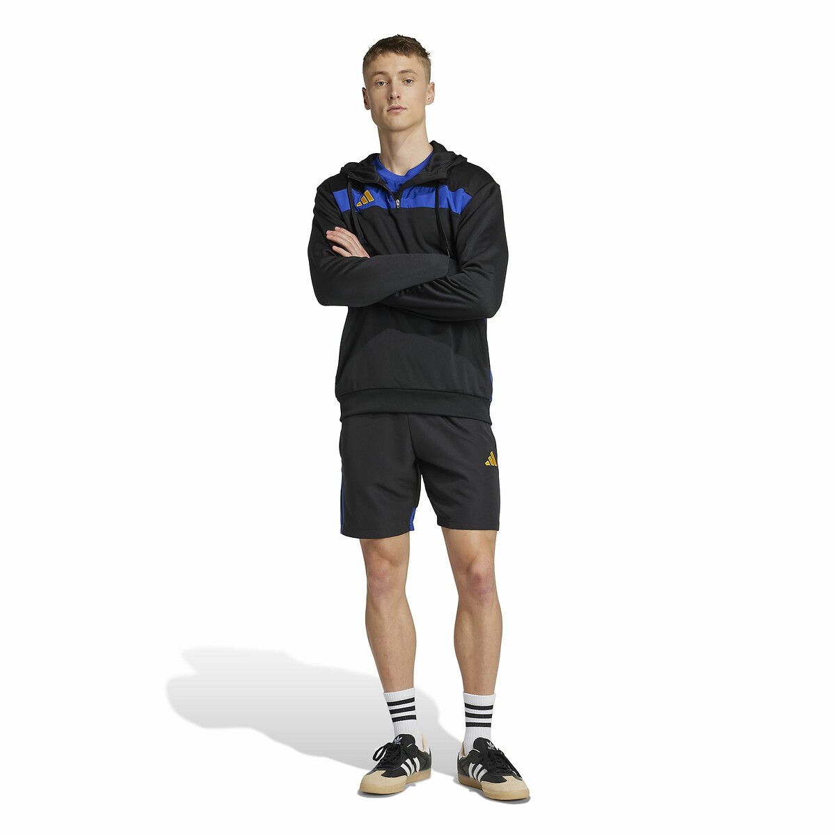 Calções adidas Performance Tiro 25 Essentials em algodão resistente