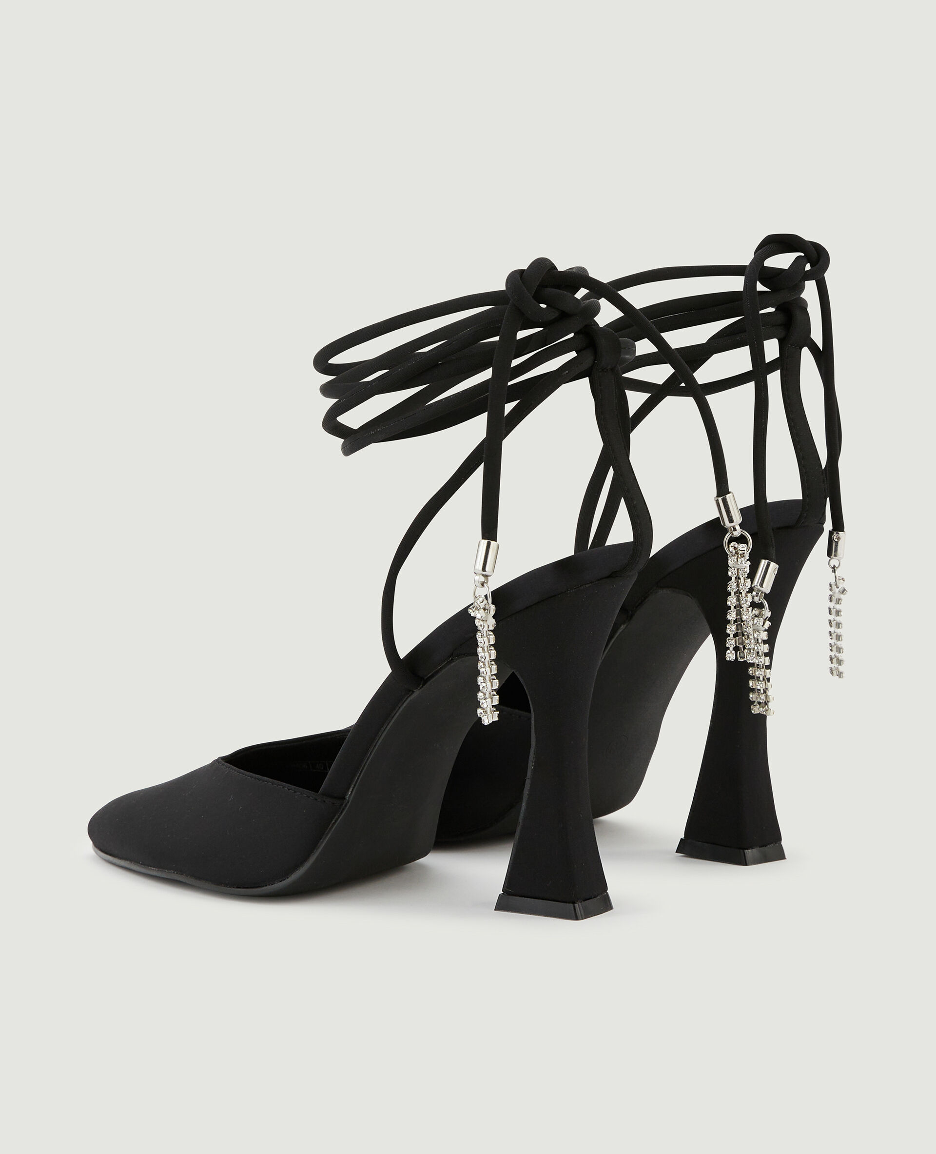 Escarpins ouverts pointus - Noir