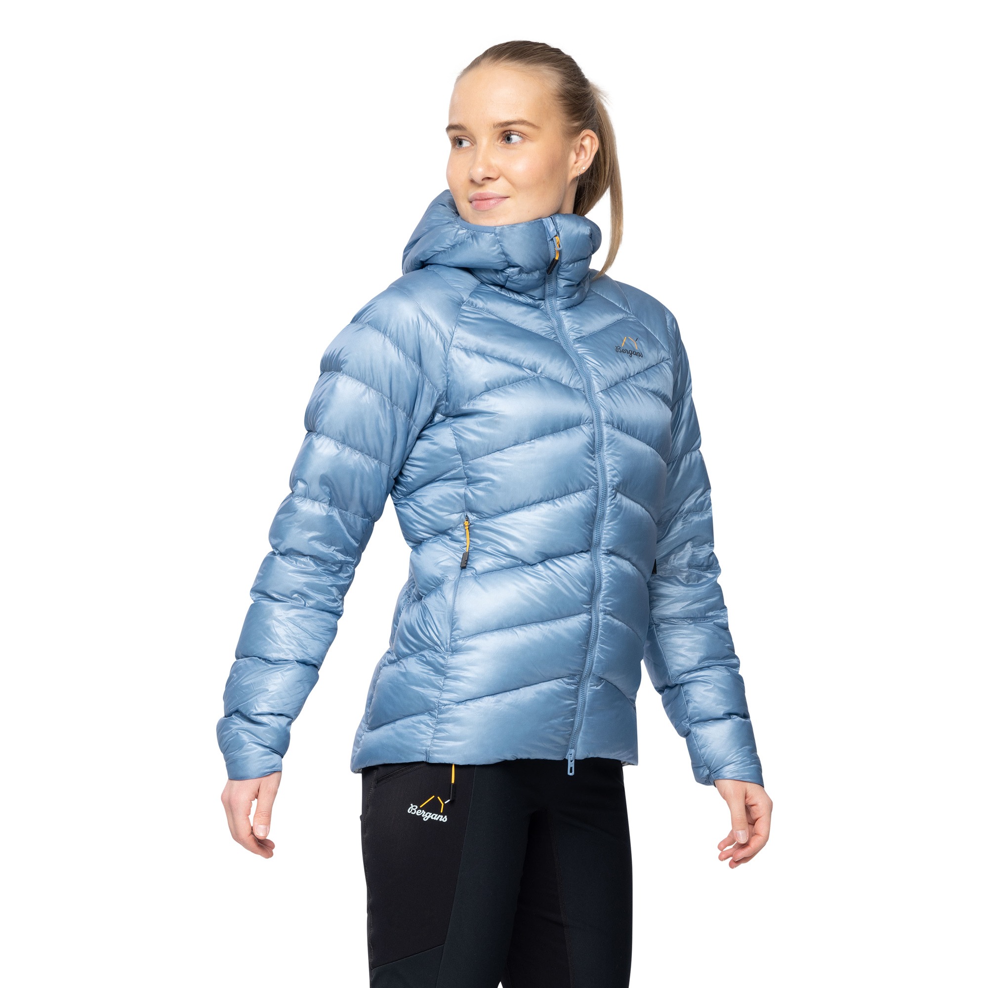 Y LightLine Weightless Down Jacket Dame Elemental Blue