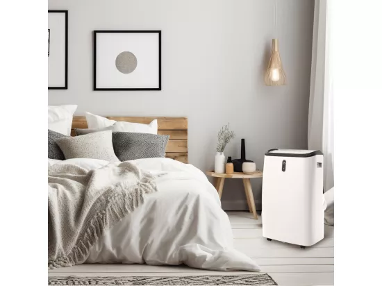 Climatiseur mobile réversible chaud/froid 16000BTU 4.7KW avec fonction Wifi et télécommande - Cool Clima