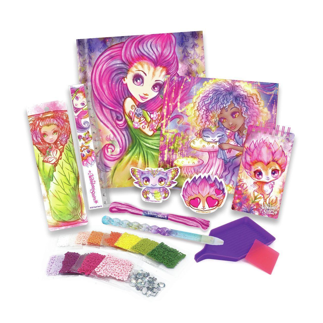 Nebulous Stars Strass nach Zahlen Schreibwaren Deluxe Set