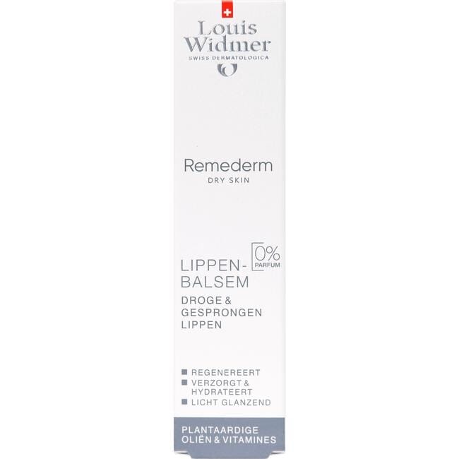 Louis Widmer Remederm Lippenbalsem Zonder Parfum