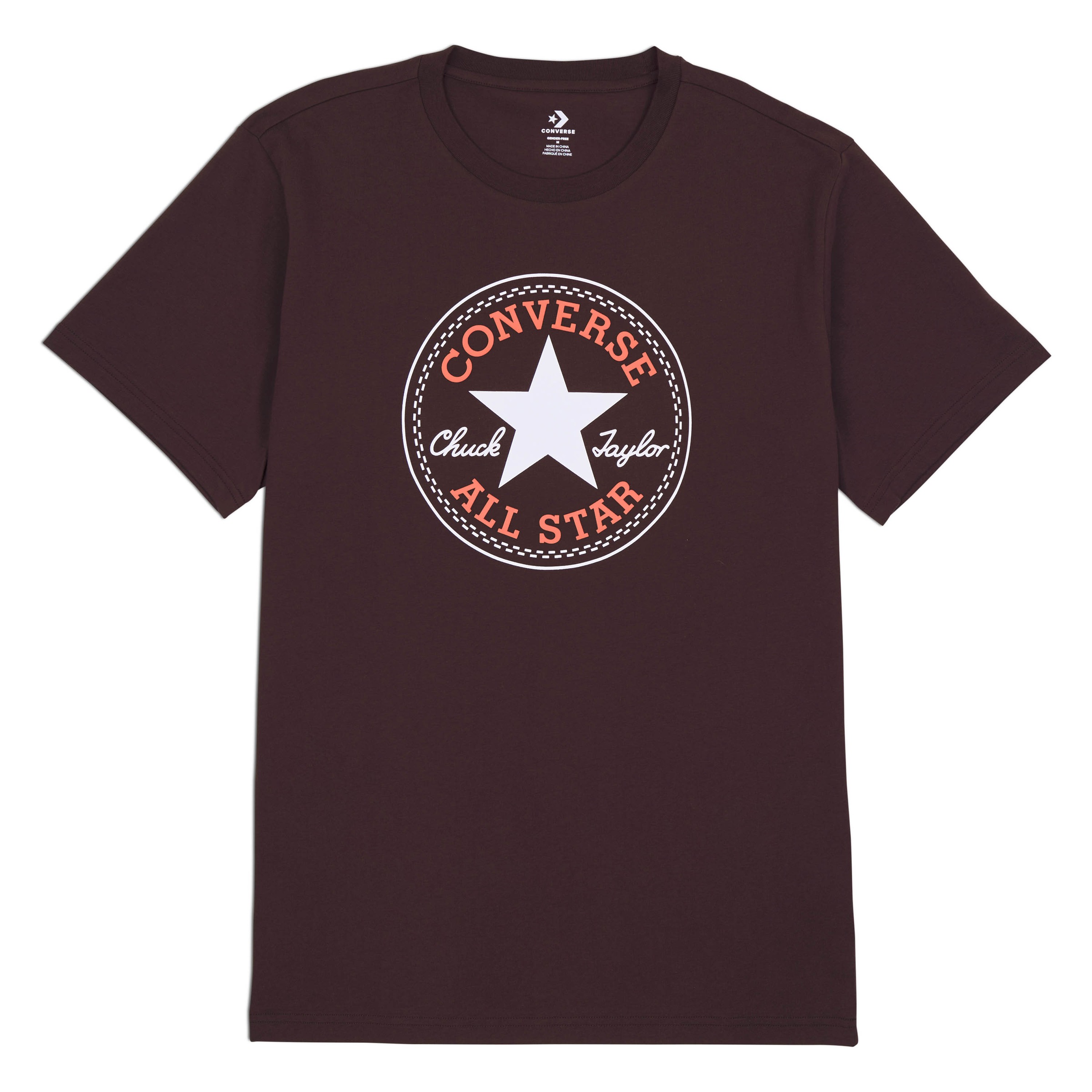 Converse T-Shirt »UNISEX CONVERSE GO-TO ALL STAR PATCH LOGO STANDARD FIT T-SHIRT«, 1 Stk.