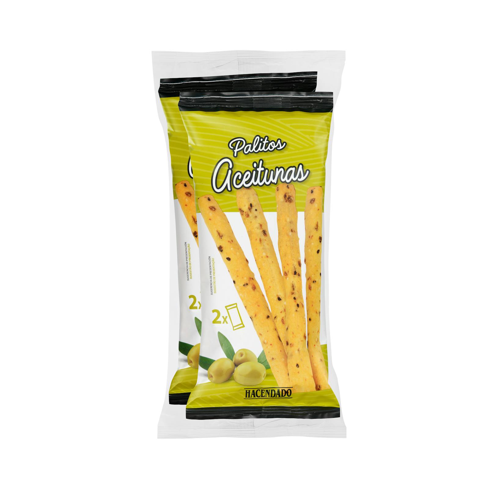 Gressins Hacendado aux olives