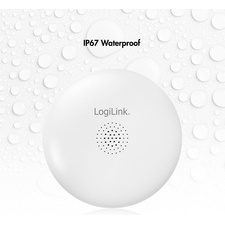 Détecteur de fuite d'eau Wi-Fi, blanc