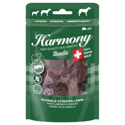 Harmony Dog Snacks schmale Streifen Lamm 50g