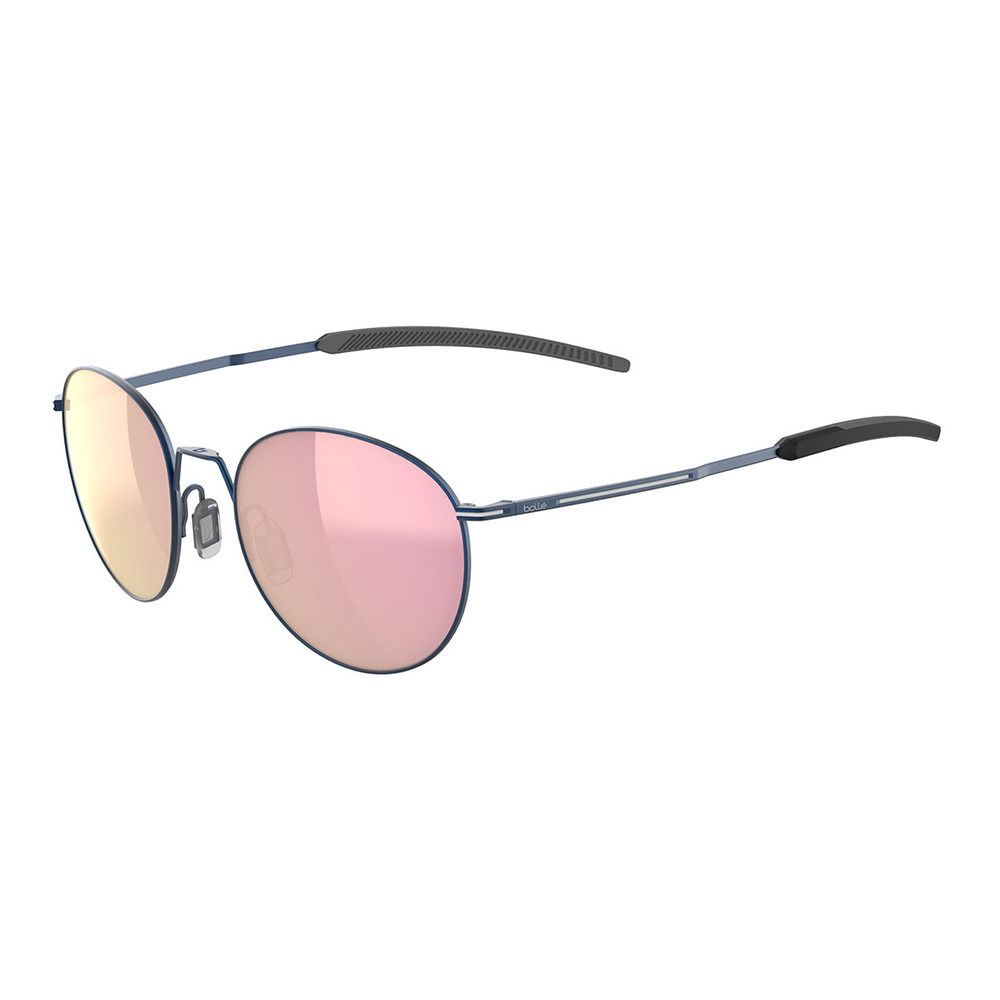 Bolle RADIANT - Lunettes de soleil polarisés blue rose matte/brown pink