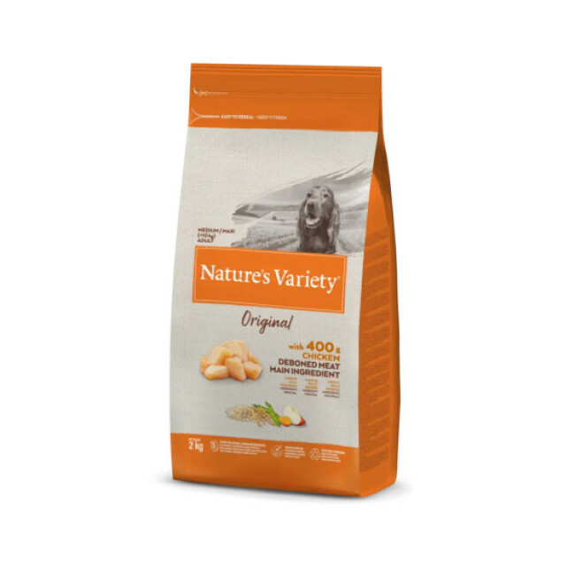 Croquettes pour chien Nature's Variety Original Medium & Maxi Adult Poulet