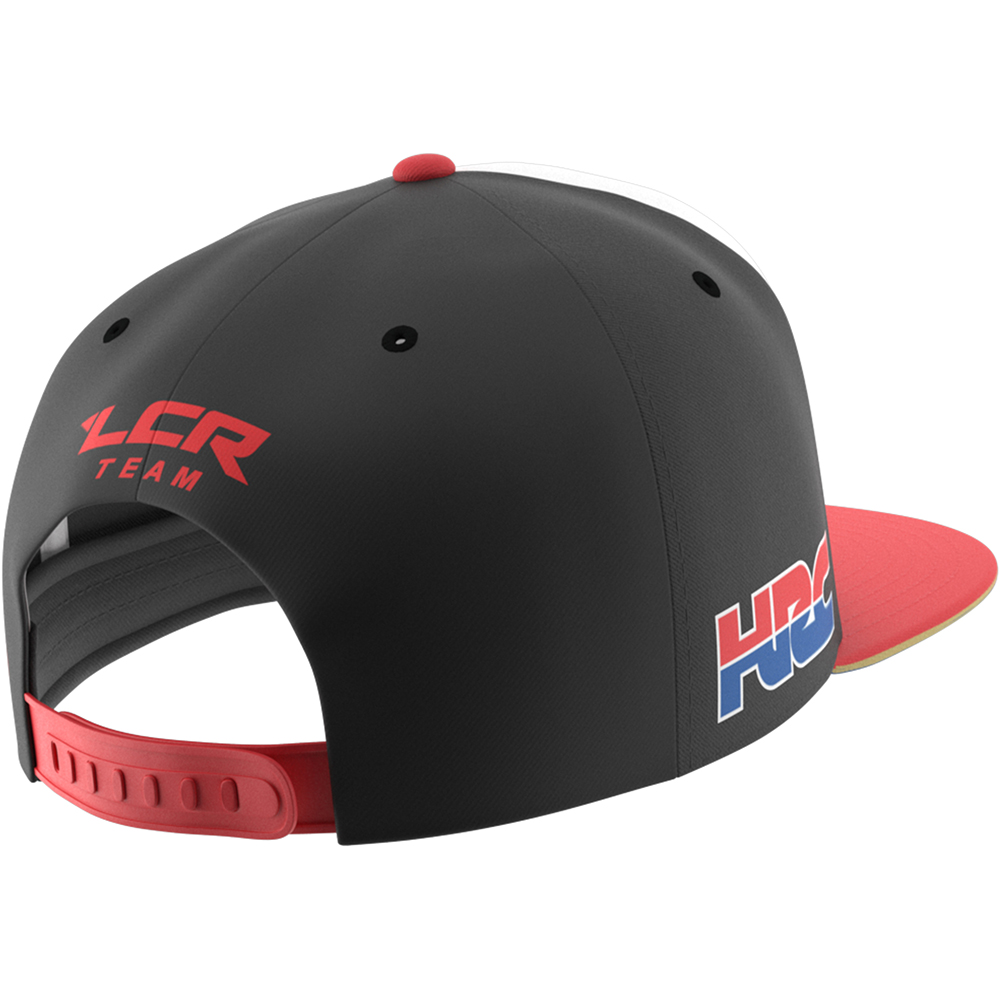 Ixon - Casquette Flat LCR 22 Noir / Blanc / Rouge