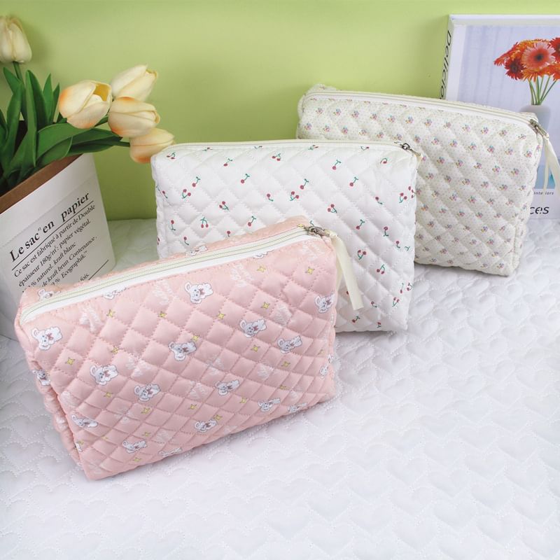 Milha - Stoffen make-uptas met print