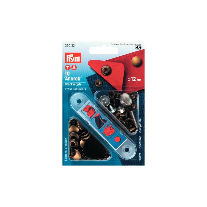 Prym-10 drukknopen 'anorak'