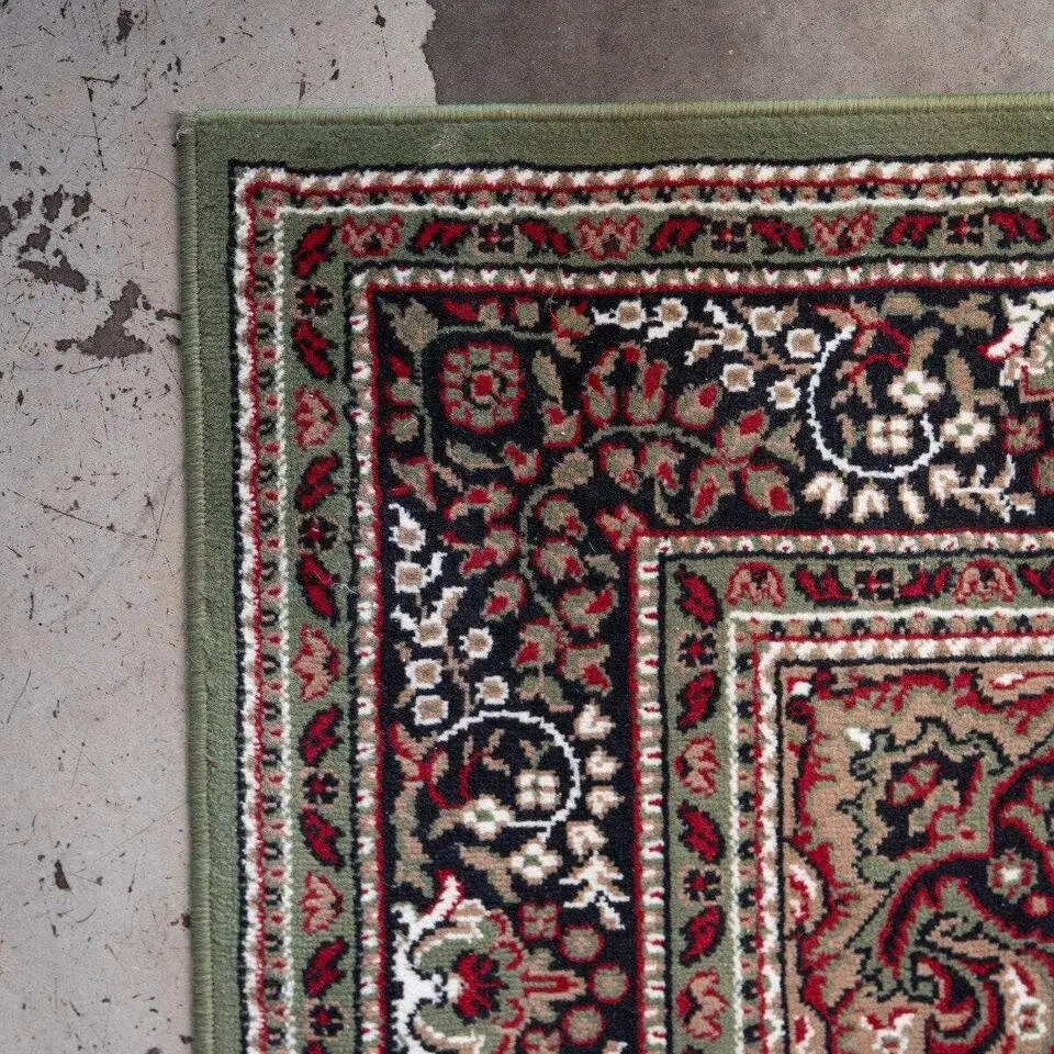 Interieur05 Eva Interior vintage Vloerkleed nain Perzisch Groen - 80 x 150 cm