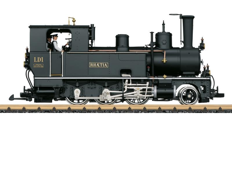 LGB Dampflok G 3/4 Rhätia 2024, VI, G Spur G Gartenbahn Lokomotive der Rhätischen Bahn