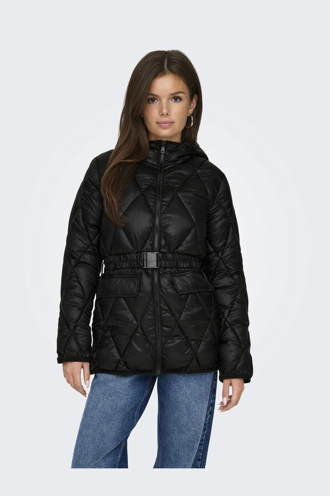 Only Onlvega Fitted Quilt Coat