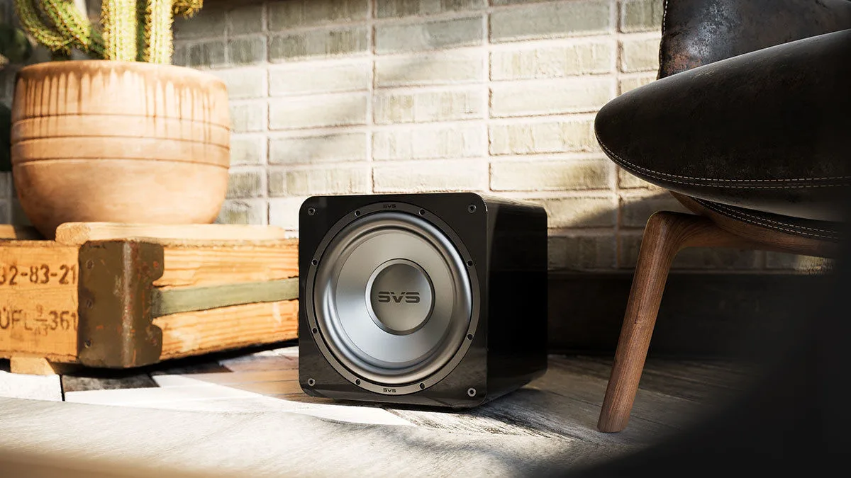 SVS SB-1000 Pro Noir laqué Caissons de basses