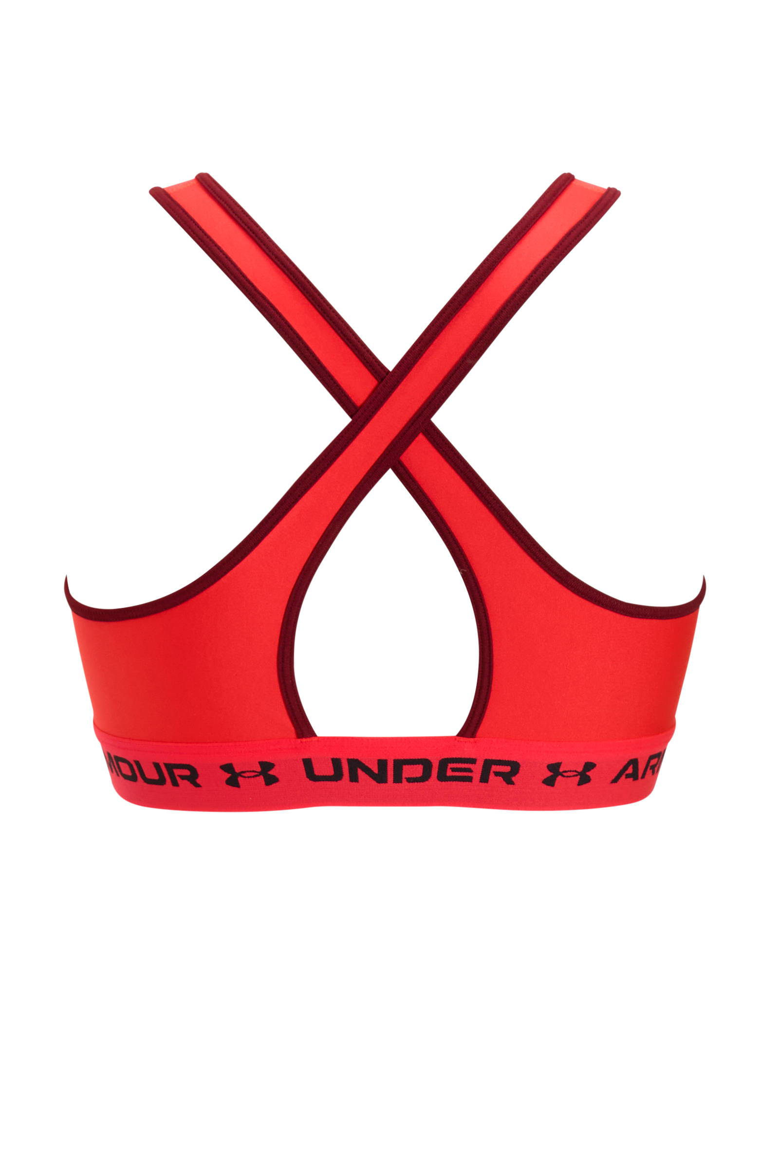 Under Armour sportbh roze/wit