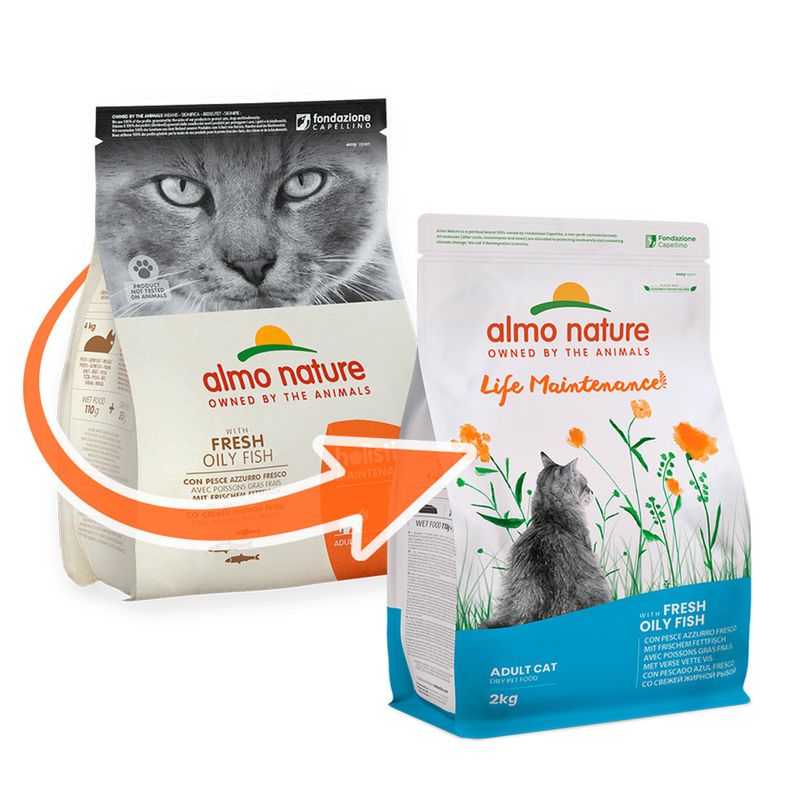 Almo Nature Holistic poisson gras, riz à prix discount sur bitiba.fr