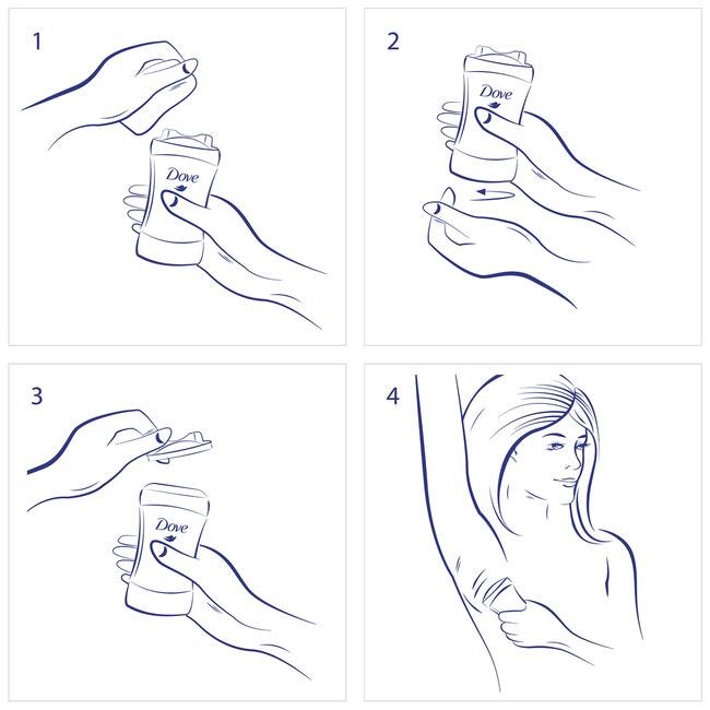 Dove Original Anti-Transpirant Deodorant Stick 40 ML