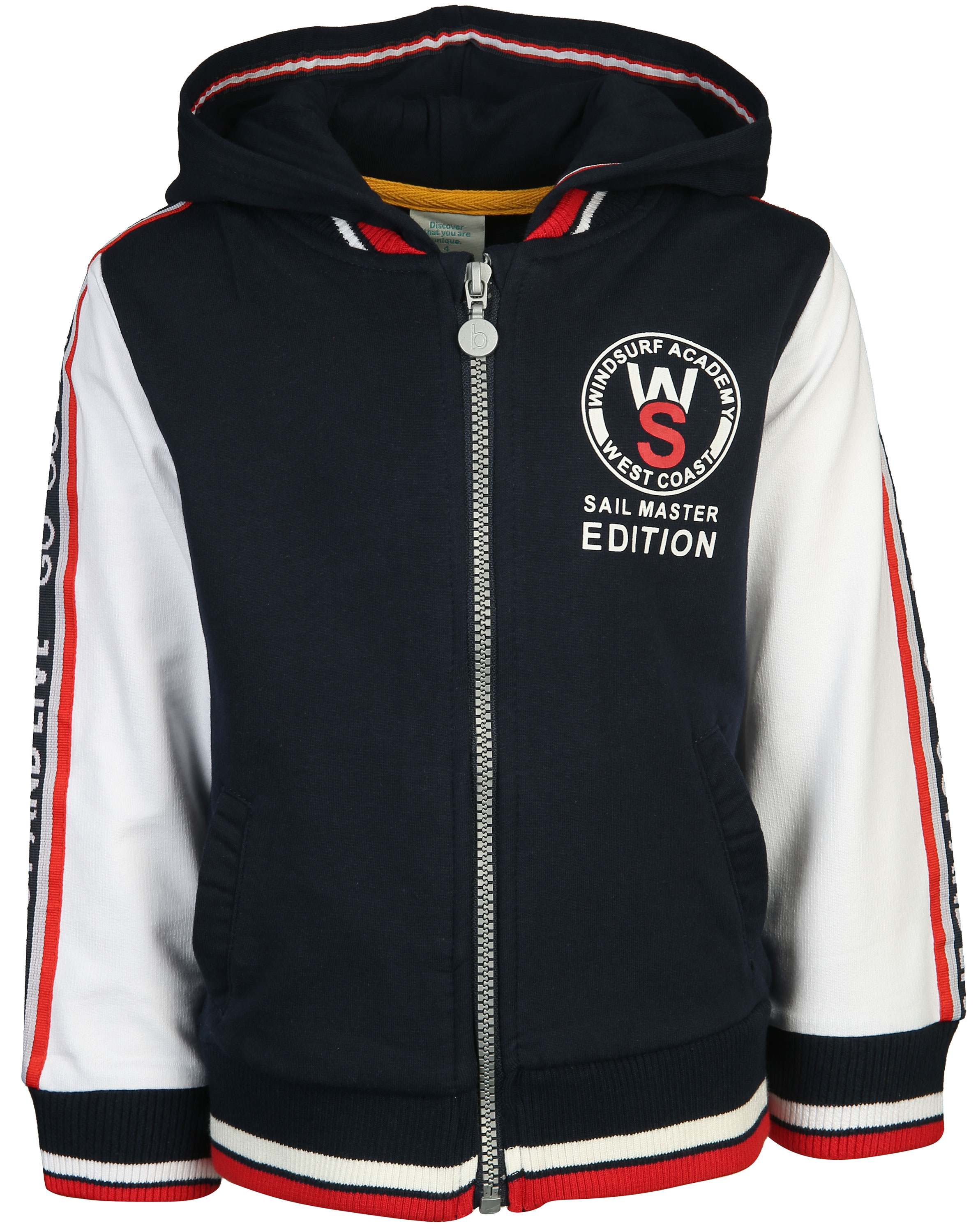 Kapuzen-Sweatjacke SAIL MASTER in marine