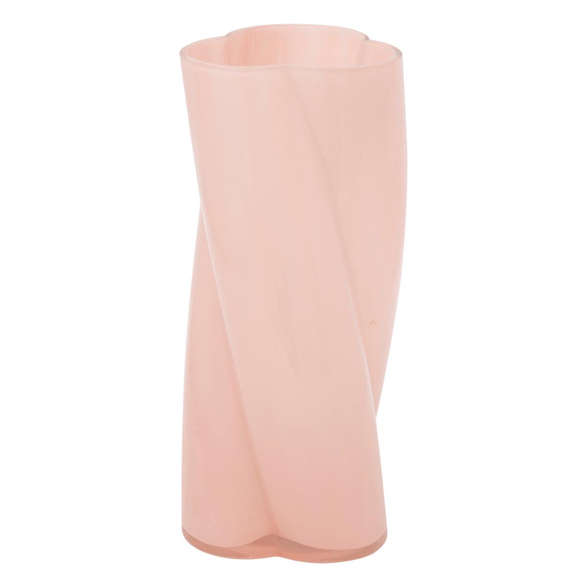 VASE VERRE TORSADE WILD H.25.5CM
